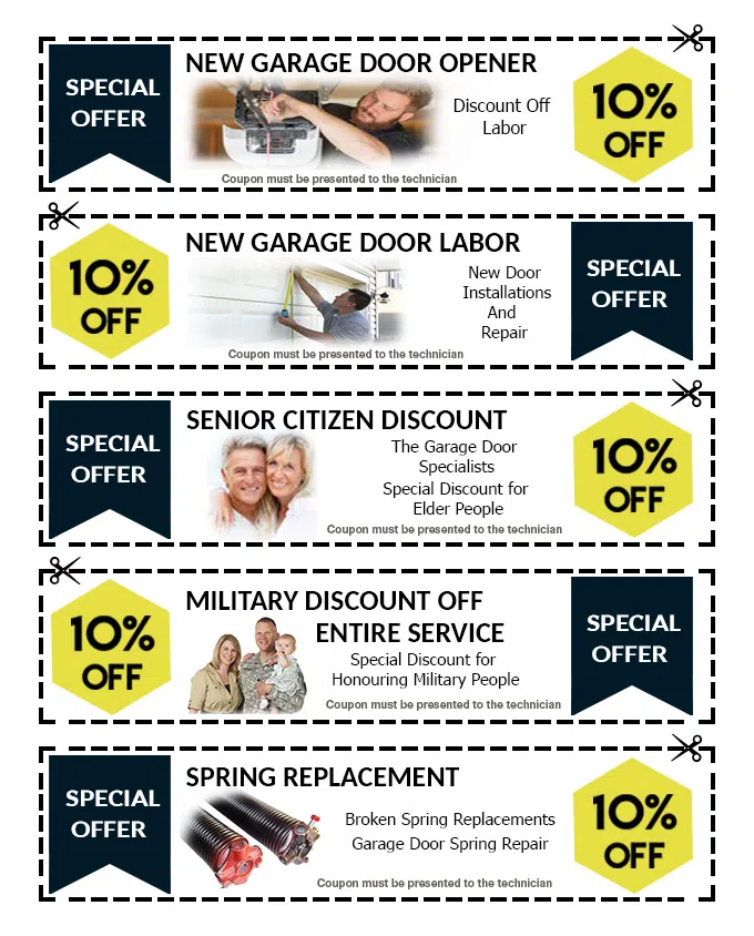 Garage Door & Opener Repairs Uniondale, NY 516-323-7294 - coupons